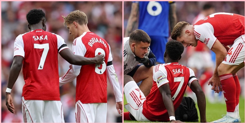 Bukayo Saka chính thức vắng mặt trận gặp Liverpool