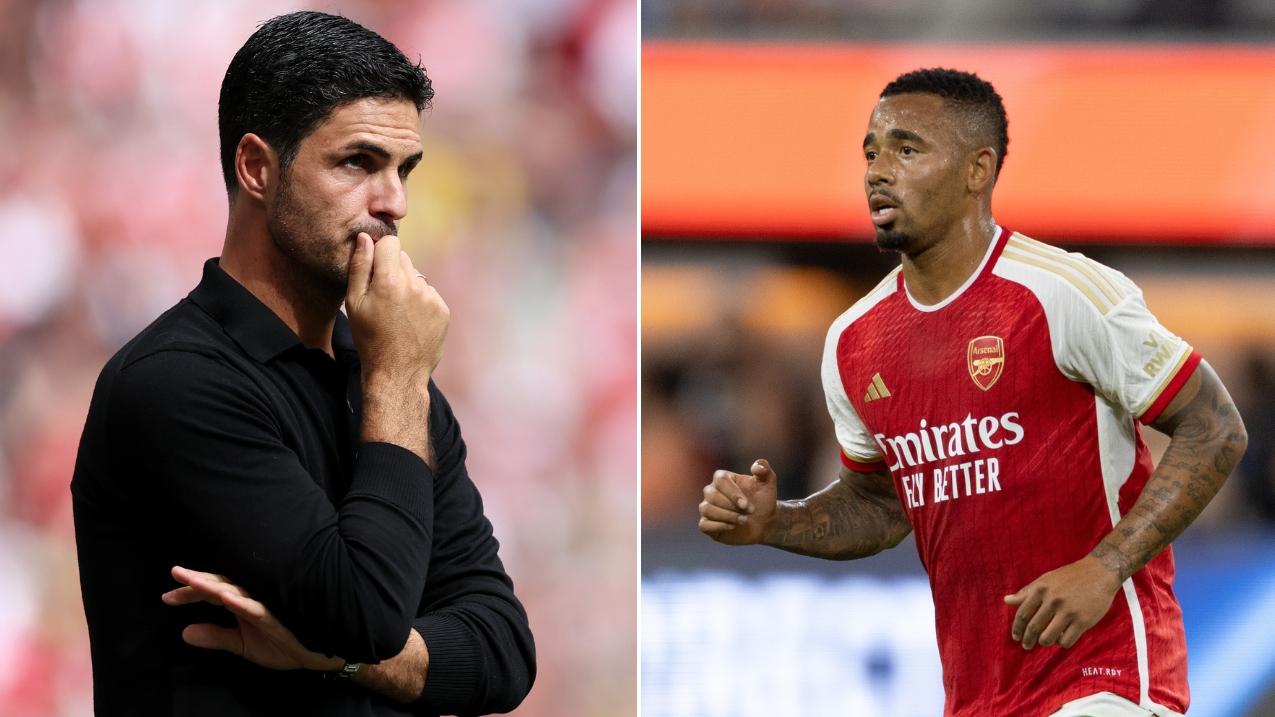 Mikel Arteta đồng ý để Gabriel Jesus ra đi trong tháng 1