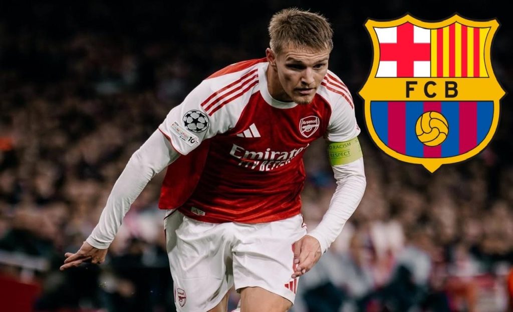 Barca được cho là đang nhắm chiêu mộ Martin Odegaard
