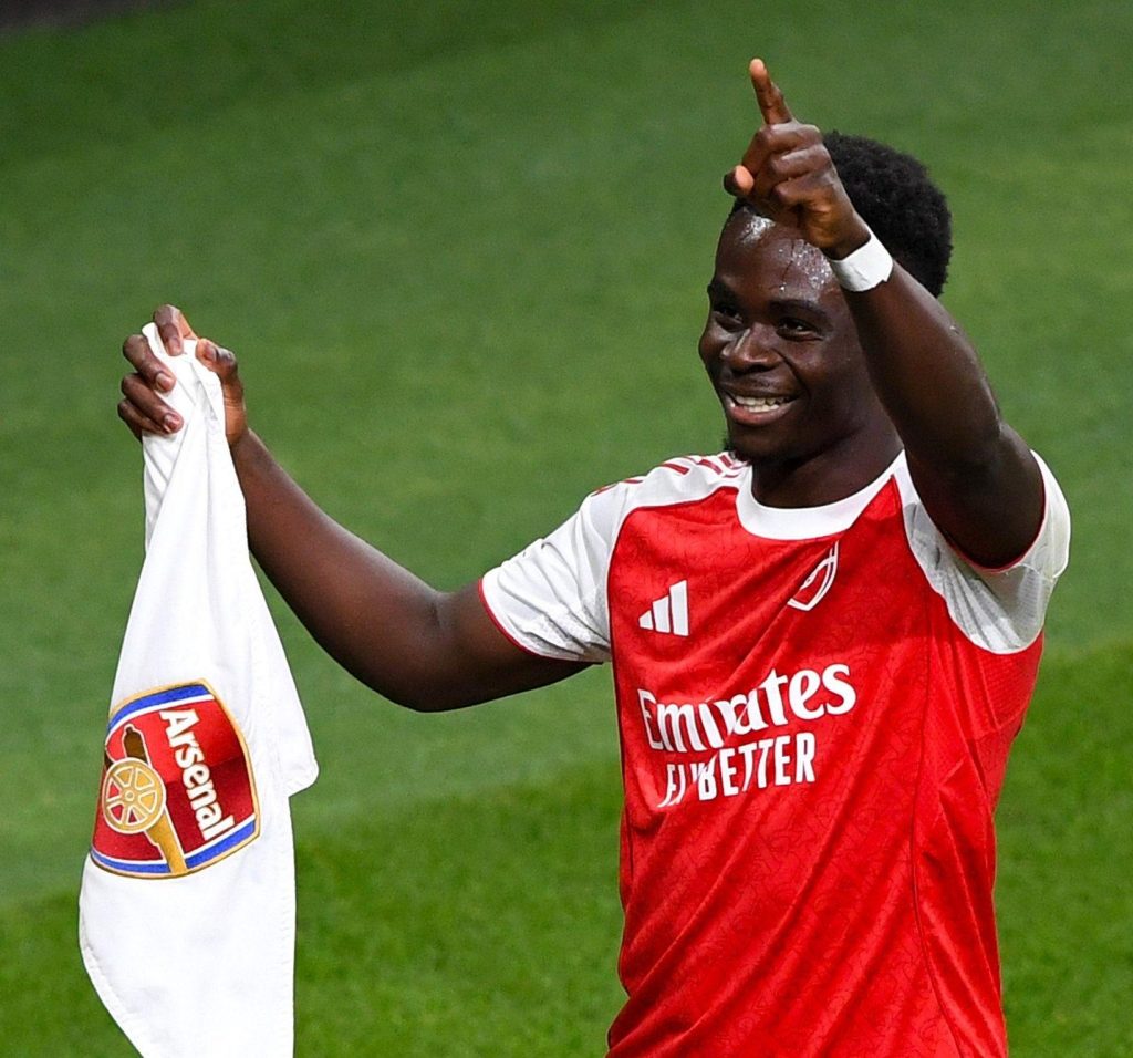 Saka luôn là ngòi nổ quan trọng bậc nhất trên hàng công của Arsenal