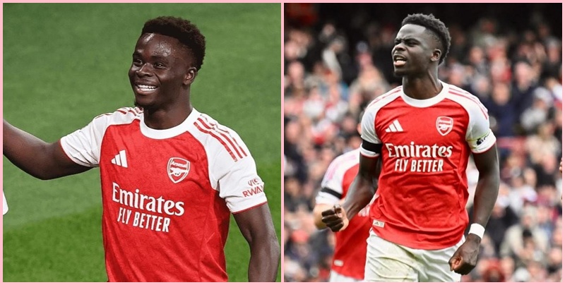 Kỷ lục của Bukayo Saka chỉ kém mỗi Mesust Ozil