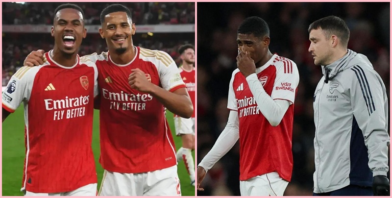 Ác mộng hàng thủ ập đến với Arsenal