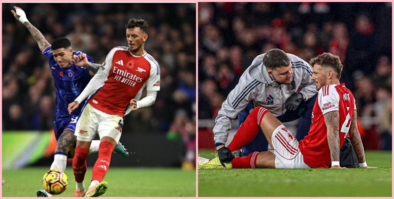 Arsenal lo sốt vó khí Ben White nghỉ 4-6 tuần