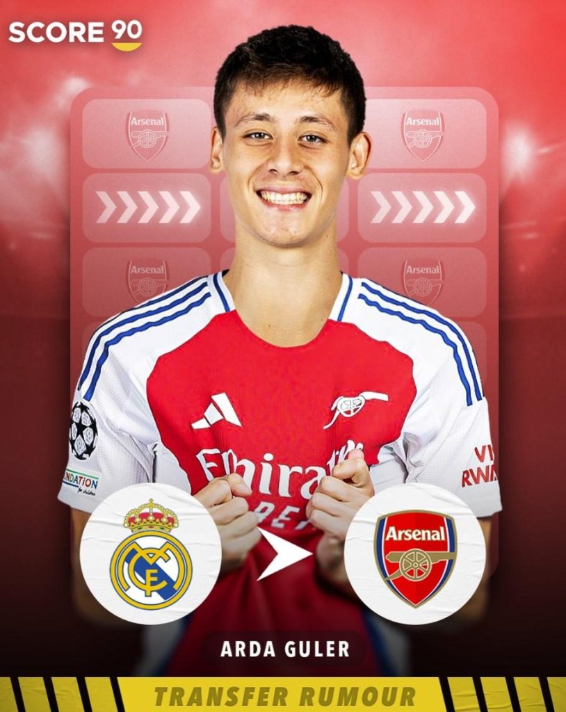 Tương lai của Arda Guler trở thành tâm điểm chú ý trên thị trường